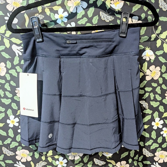 LULULEMON NAVY PACE RIVAL SKIRT *LONG - Picture 2 of 7